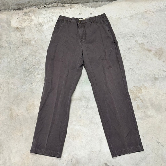 Cabelas Other - Cabelas Casuals‎ Mens Work Pants Carpenter Brown Cotton Size W36 L32